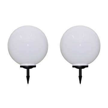 Lămpi de exterior pentru alee LED 2 buc. 50 cm, cu țăruș de sol - Img 1