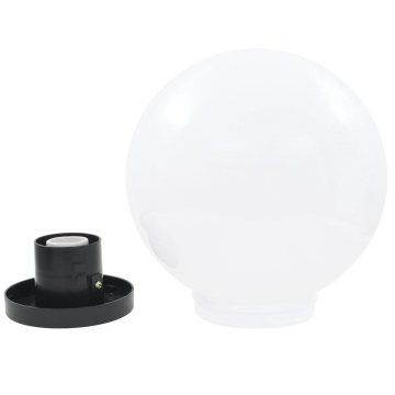 Lămpi glob cu LED, 4 buc., 25 cm, PMMA, sferic - Img 6