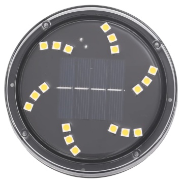 Lămpi solare cu țăruși de sol pentru exterior, 12 buc. alb cald - Img 5