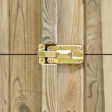 Magazie unelte de grădină, 232x110x170 cm, lemn pin tratat - Img 6
