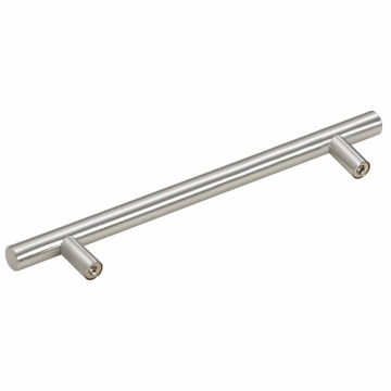 Mânere de dulap, 10 buc., argintiu, 160 mm, oțel inoxidabil - Img 6