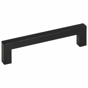 Mânere de dulap, 10 buc., negru, 128 mm, oțel inoxidabil - Img 5