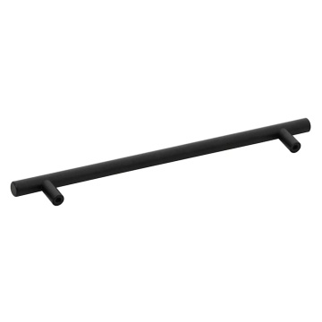 Mânere de dulap, 5 buc., negru, 224 mm, oțel inoxidabil - Img 6