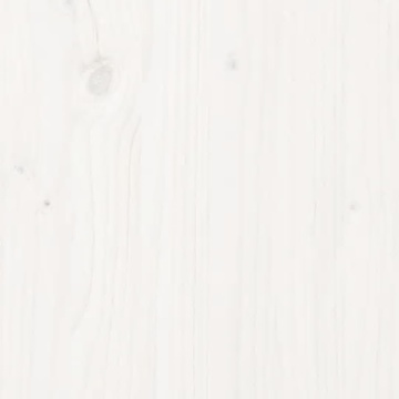 Masă consolă, alb, 110x40x75 cm, lemn masiv de pin - Img 6