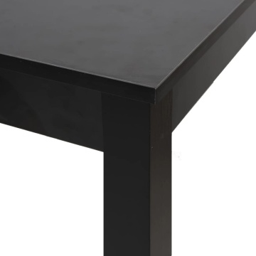 Masă de bar din MDF, negru, 55 x 55 x 107 cm - Img 4
