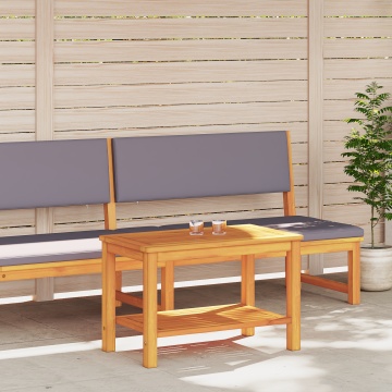 Masă de cafea 90x50x45 cm Lemn de acacia solid - Img 3