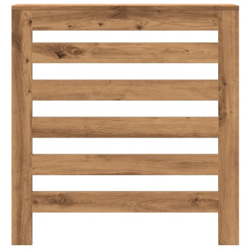 Mască pentru calorifer stejar artizanal 78x20x82 cm lemn - Img 3