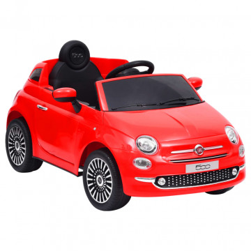 Mașină electrică pentru copii Fiat 500, roșu - Img 1