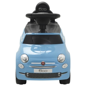 Mașinuță fără pedale Fiat 500 albastru - Img 2