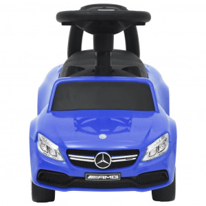 Mașinuță pentru primii pași Mercedes-Benz C63, albastru - Img 3