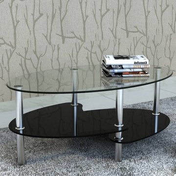 Măsuță de cafea cu design exclusivist, negru - Img 1