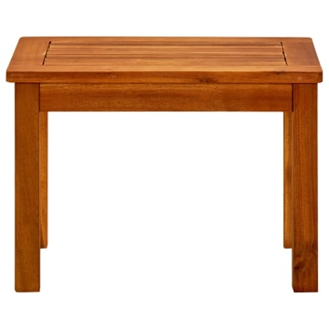 Măsuță de cafea de grădină, 50x35x36 cm, lemn masiv acacia - Img 2