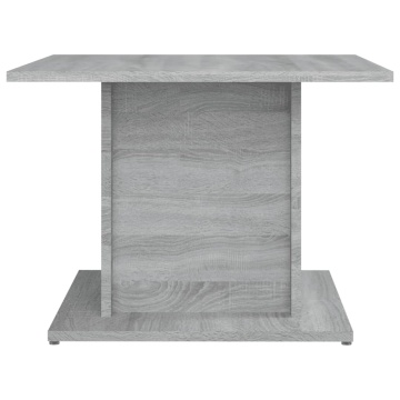 Măsuță de cafea, gri sonoma, 55,5x55,5x40 cm, lemn prelucrat - Img 5