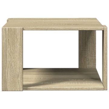 Măsuță de cafea, stejar sonoma, 51,5x51,5x30 cm lemn prelucrat - Img 4