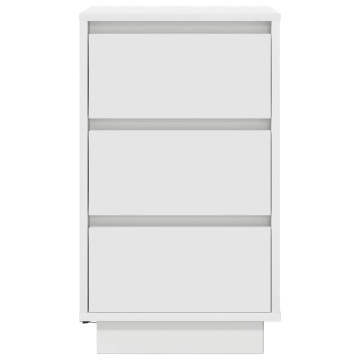 Noptiera cu lumini LED alb 38x34x65 cm - Img 6