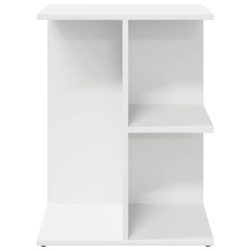 Noptiere 2 buc Alb 46,5x29x61 cm Lemn prelucrat - Img 8