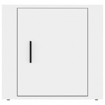 Noptiere, 2 buc., alb, 50x39x47 cm - Img 5