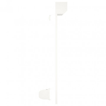 Oblon rulant, alb, 100 x 120 cm, aluminiu - Img 4