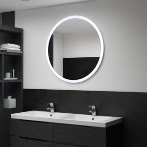 Oglindă cu LED de baie, 80 cm - Img 1