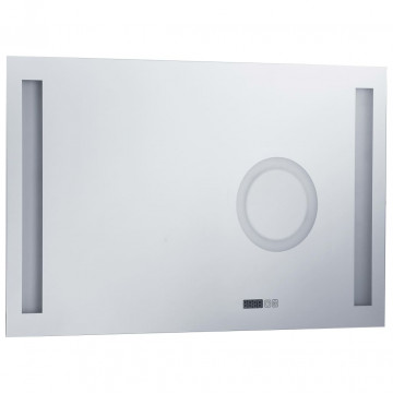 Oglindă cu LED de perete de baie, cu senzor tactil, 100x60 cm - Img 3