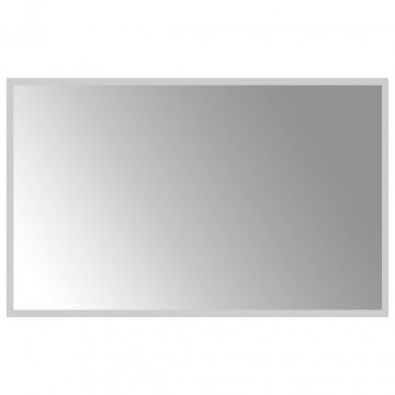 Oglindă de baie cu LED, 50x80 cm - Img 2