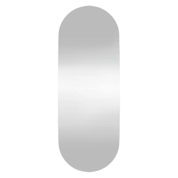Oglindă de perete, 15x40 cm, oval, sticlă - Img 2