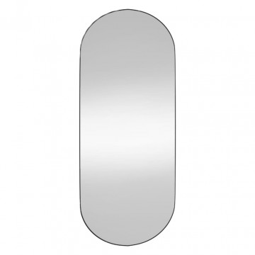 Oglindă de perete, 25x60 cm, oval, sticlă - Img 3