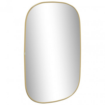 Oglindă de perete, auriu, 70x45 cm - Img 3