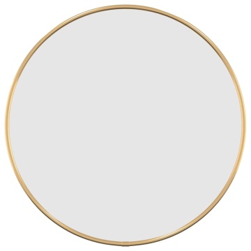 Oglindă de perete rotundă, auriu, Ø 40 cm - Img 2