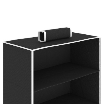 Organizatoare suspendate dulap, 2 buc., cu 10 rafturi, textil - Img 6