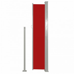 Panou separator glisant pentru terasă 160 x 300 cm, Roșu - Img 4