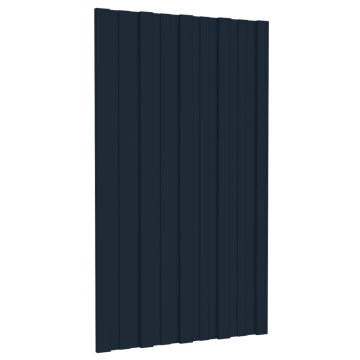 Panouri pentru acoperiș 36 buc antracit 80x45cm oțel galvanizat - Img 4