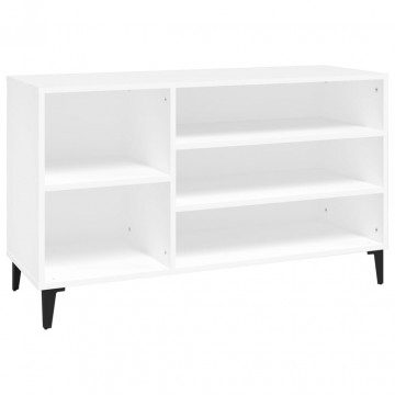 Pantofar, alb, 102x36x60 cm, lemn compozit - Img 2
