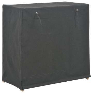 Pantofar cu husă, gri, 79 x 40 x 80 cm, material textil - Img 3