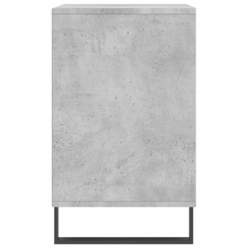 Pantofar, gri beton, 102x36x60 cm, lemn prelucrat - Img 8