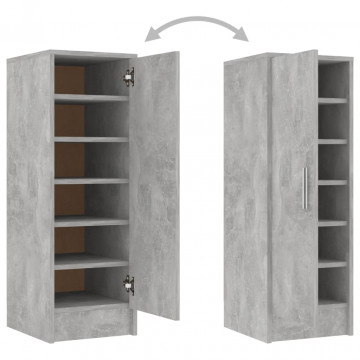 Pantofar, gri beton, 32x35x92 cm, PAL - Img 5