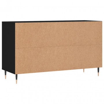 Pantofar, negru, 102x36x60 cm, lemn compozit - Img 5