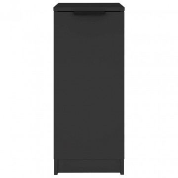 Pantofar, negru, 30x35x70 cm, lemn compozit - Img 5