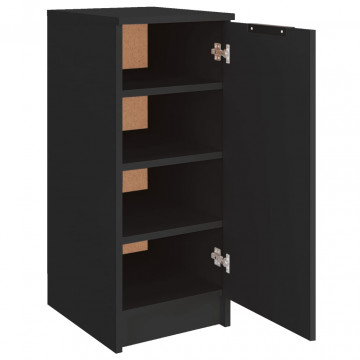 Pantofar, negru, 30x35x70 cm, lemn compozit - Img 8