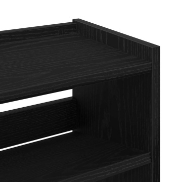 Pantofar, negru, 60x25x100 cm, lemn prelucrat - Img 6