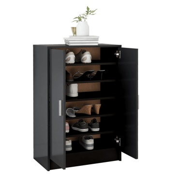 Pantofar, negru, 60x35x92 cm, PAL - Img 4