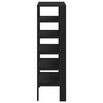 Pantofar, negru, 61x32x105 cm, lemn prelucrat - Img 8