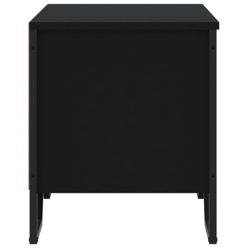 Pantofar, negru, 90x38x45,5 cm, lemn prelucrat - Img 8