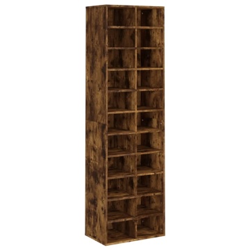 Pantofar, stejar fumuriu, 54x34x183 cm, lemn prelucrat - Img 2