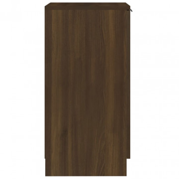 Pantofar, stejar maro, 30x35x70 cm, lemn compozit - Img 6