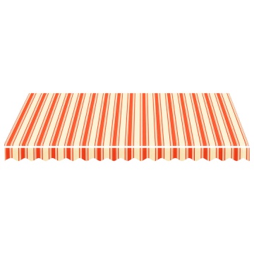 Pânză de rezervă copertină, galben și portocaliu, 3x2,5 m - Img 4