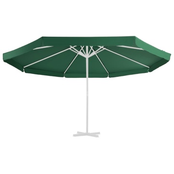 Pânză de schimb umbrelă de soare de grădină, verde, 500 cm - Img 2