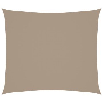 Pânză parasolar gri taupe 2x2,5m țesătură oxford dreptunghiular - Img 2
