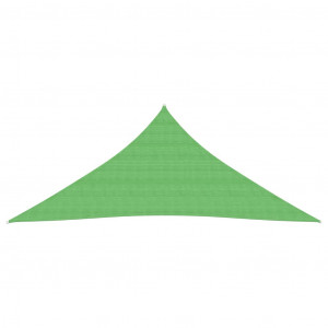 Pânză parasolar, verde deschis, 4x4x4 m, HDPE, 160 g/m² - Img 3