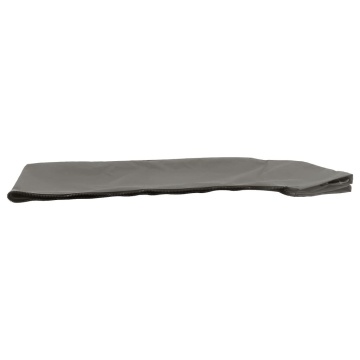 Parasolar barcă Bimini cu 4 arcuri, gri, 243x196x137 cm - Img 5